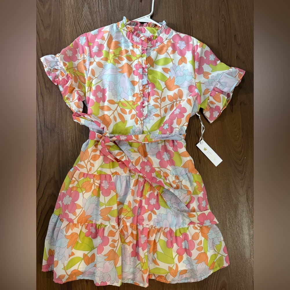 J Marie floral dress new with tags never worn